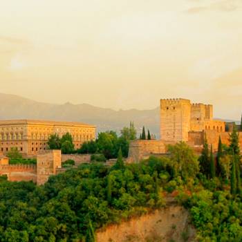 Besuch der Alhambra am Morgen